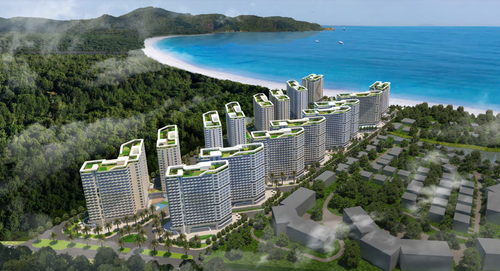 Phối cảnh dự án Poulo Côn Đảo