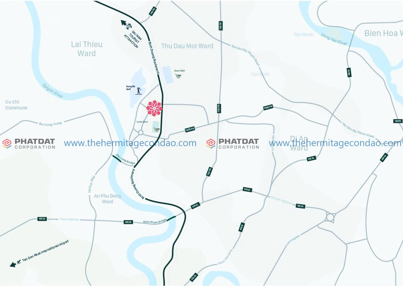 Vị Trí Setia Edenia